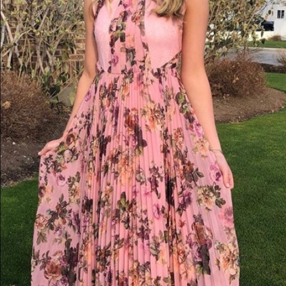 Beautiful full length gown prom dress formal